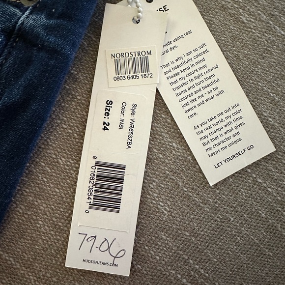 Hudson Croxley Mid Rise Shorts NWT - Picture 5 of 5